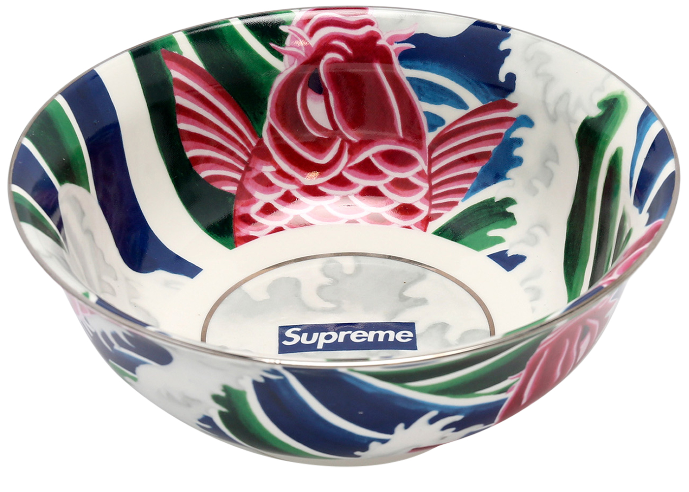 Supreme Waves Ceramic Bowl Multicolor - SS20 - US