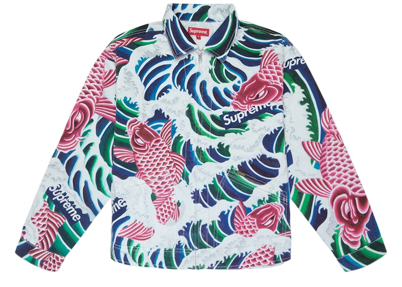 Supreme Waves Work Jacket Multicolor メンズ - SS20 - JP