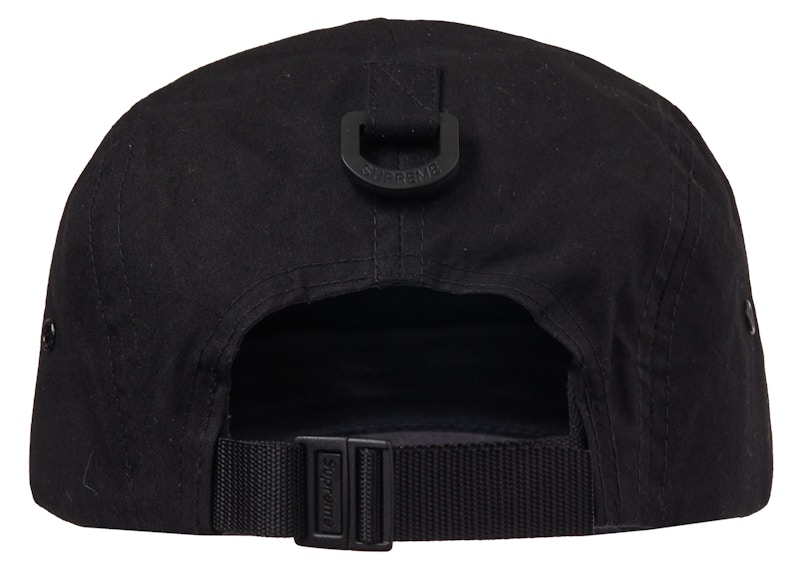 Supreme Waxed Cotton Camp Cap Black - FW21 - US