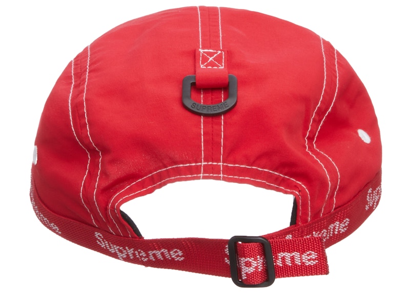 Supreme Webbing Camp Cap Red Fw22 Us