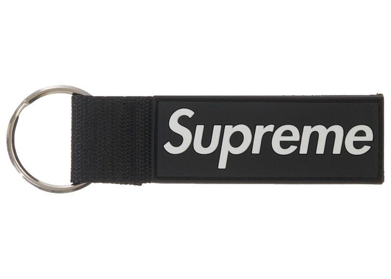 Supreme Webbing Keychain Grey