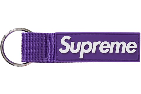 Supreme Webbing Keychain Purple FW20 US - Main Image
