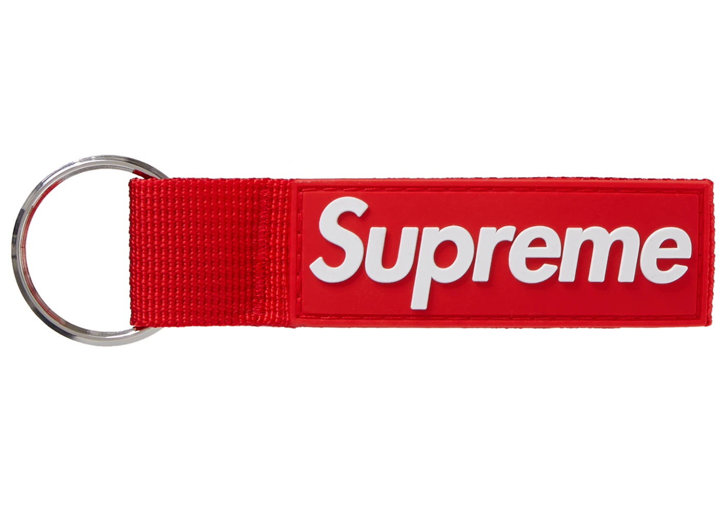 Supreme Webbing Keychain Red US