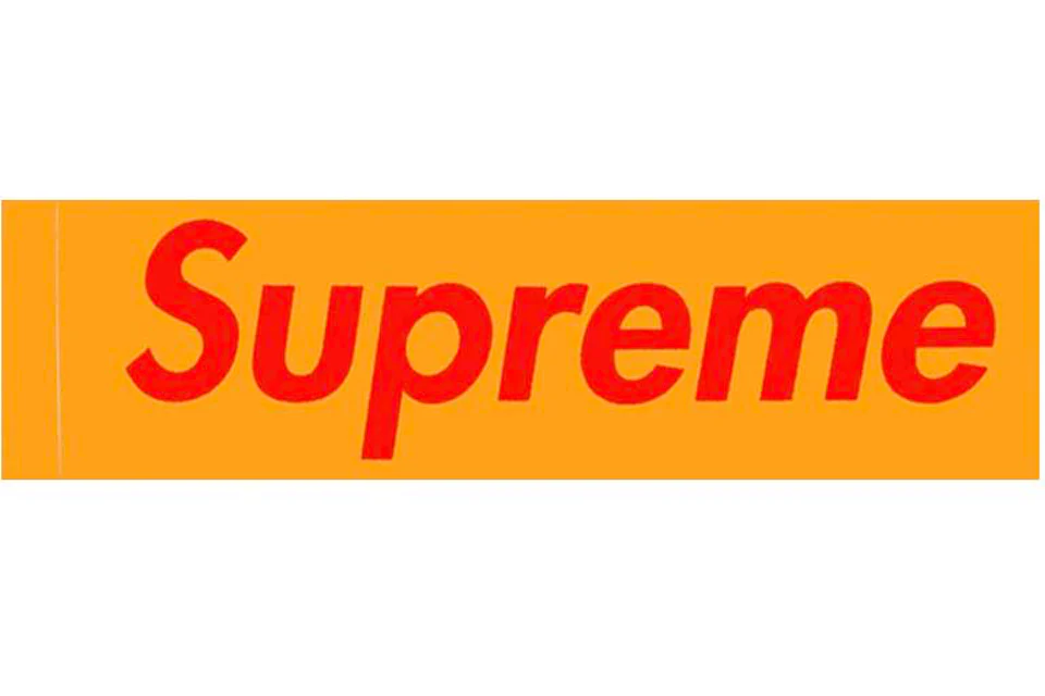 Supreme West Hollywood Store Opening Box Logo Sticker
