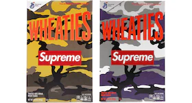 Supreme Wheaties Cereal Box Purple Camo & Orange Camo Set of 2 (Not Fit For Human Consumption)