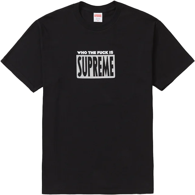 Supreme Fuck the World Long-Sleeve Black Tee – The Clothing