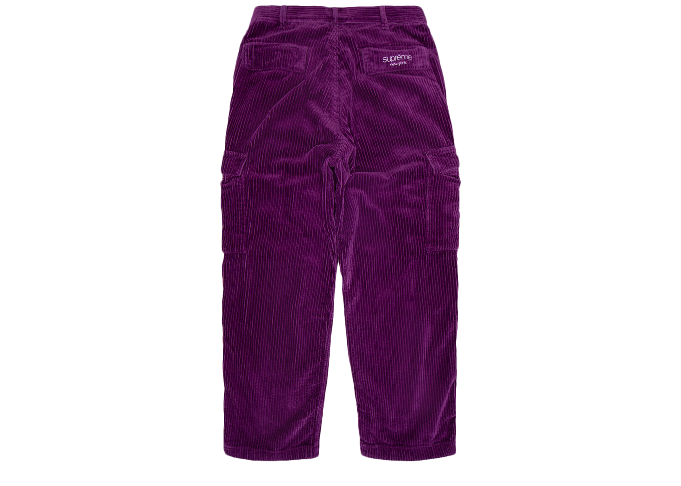 Supreme Wide Wale Corduroy Cargo Pant Purple Men's - SS20 - US