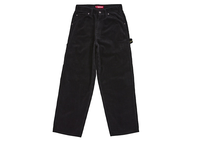 Supreme Wide Wale Corduroy Painter Pant Black メンズ - FW25 - JP