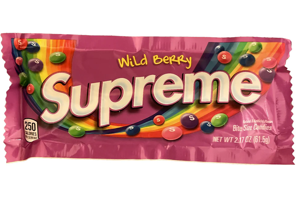 Supreme Wild Berry Skittles (Not Fit For Human Consumption) Purple