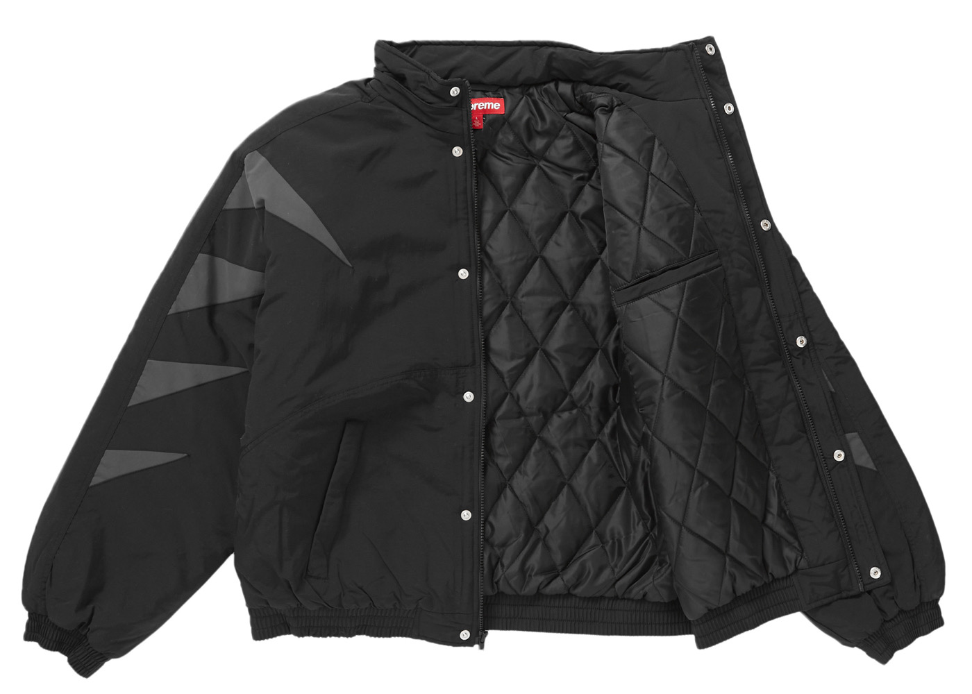 Supreme Wildcat Sideline Puffer Jacket Black