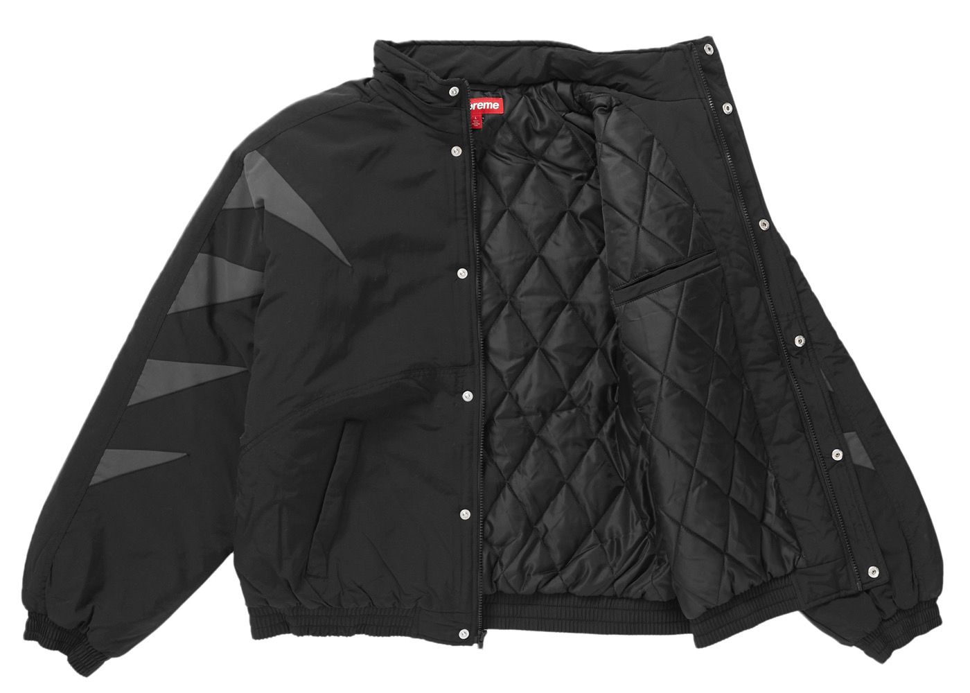 Supreme Wildcat Sideline Puffer Jacket Black メンズ - FW23 - JP