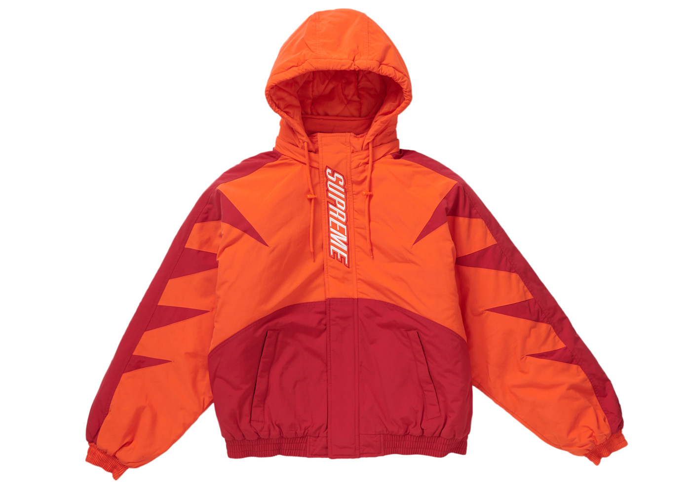 Supreme Wildcat Sideline Puffer Jacket Orange