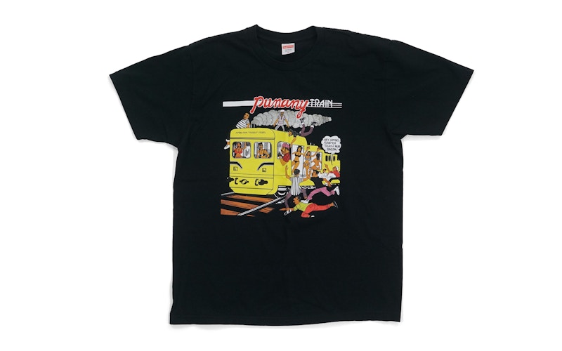 Supreme Wilfred Limonius Punany Train Tee Black Men's - SS17 - US