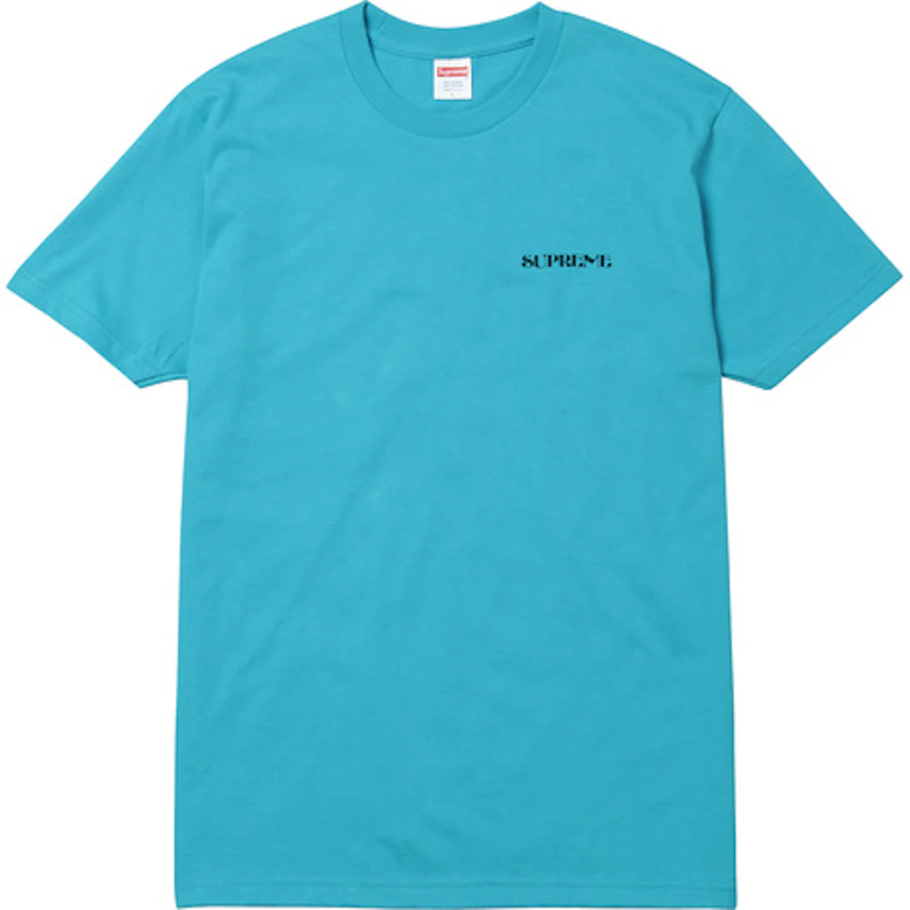 Supreme Wilfred Limonius Undercover Lover Tee Teal Men's - SS17 - US