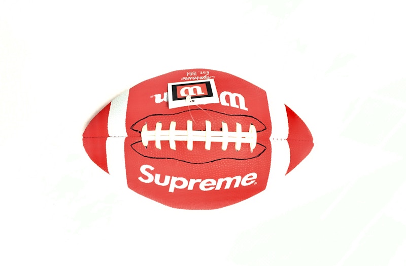 Supreme store football accessories