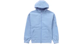 Supreme WINDSTOPPER Zip Up Hooded Sweatshirt (FW23) Light Blue