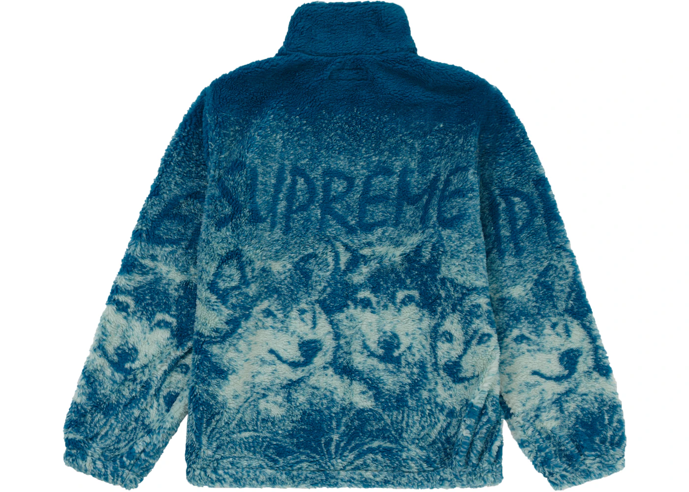 Supreme Wolf Fleece Jacket Dark Teal - SS19