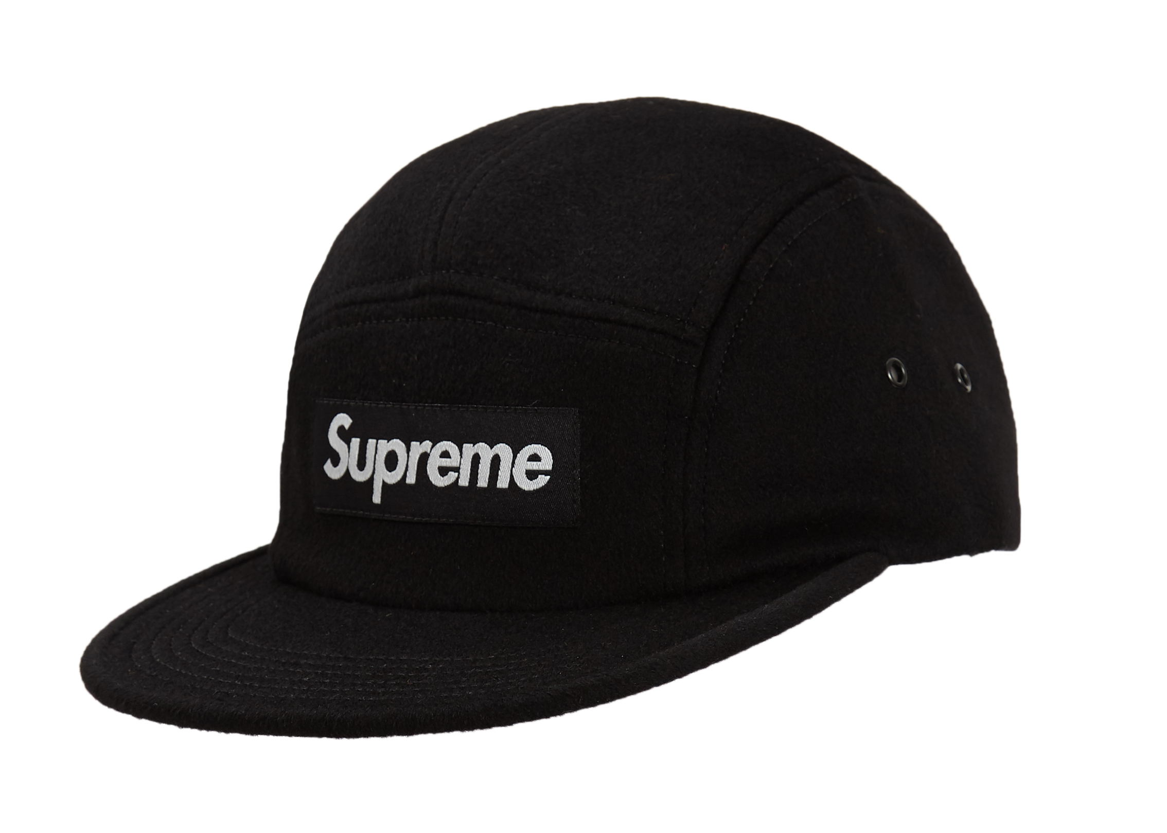 Supreme Wool Camp Cap (FW18) Black