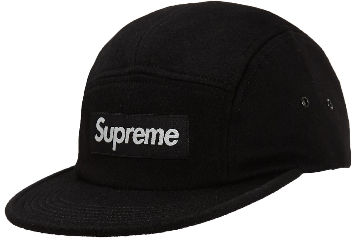 Supreme Wool Camp Cap (FW18) Black