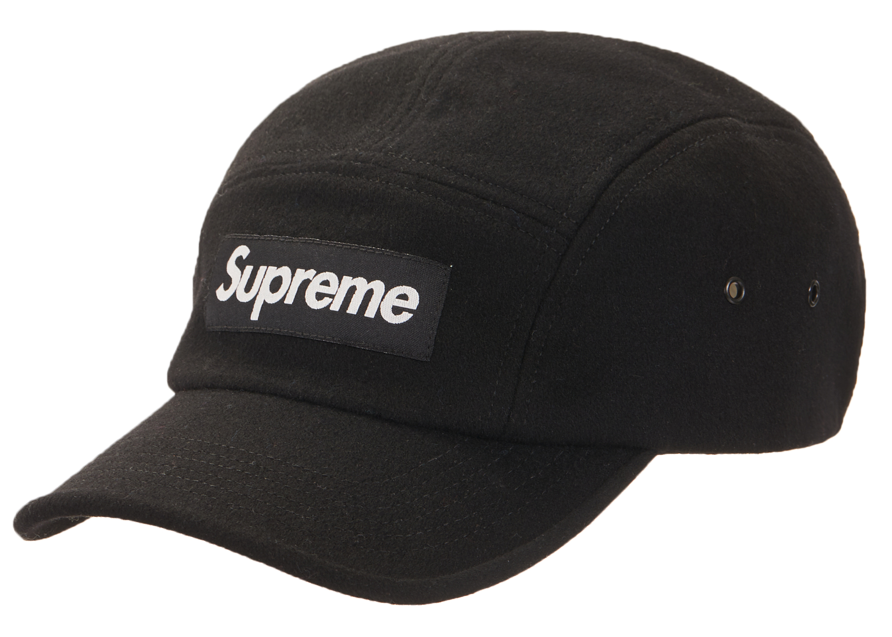 Supreme Wool Camp Cap (FW21) Black