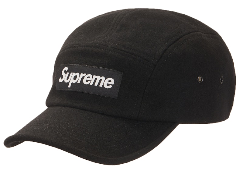 Supreme Wool Camp Cap (FW21) Black - FW21 - JP