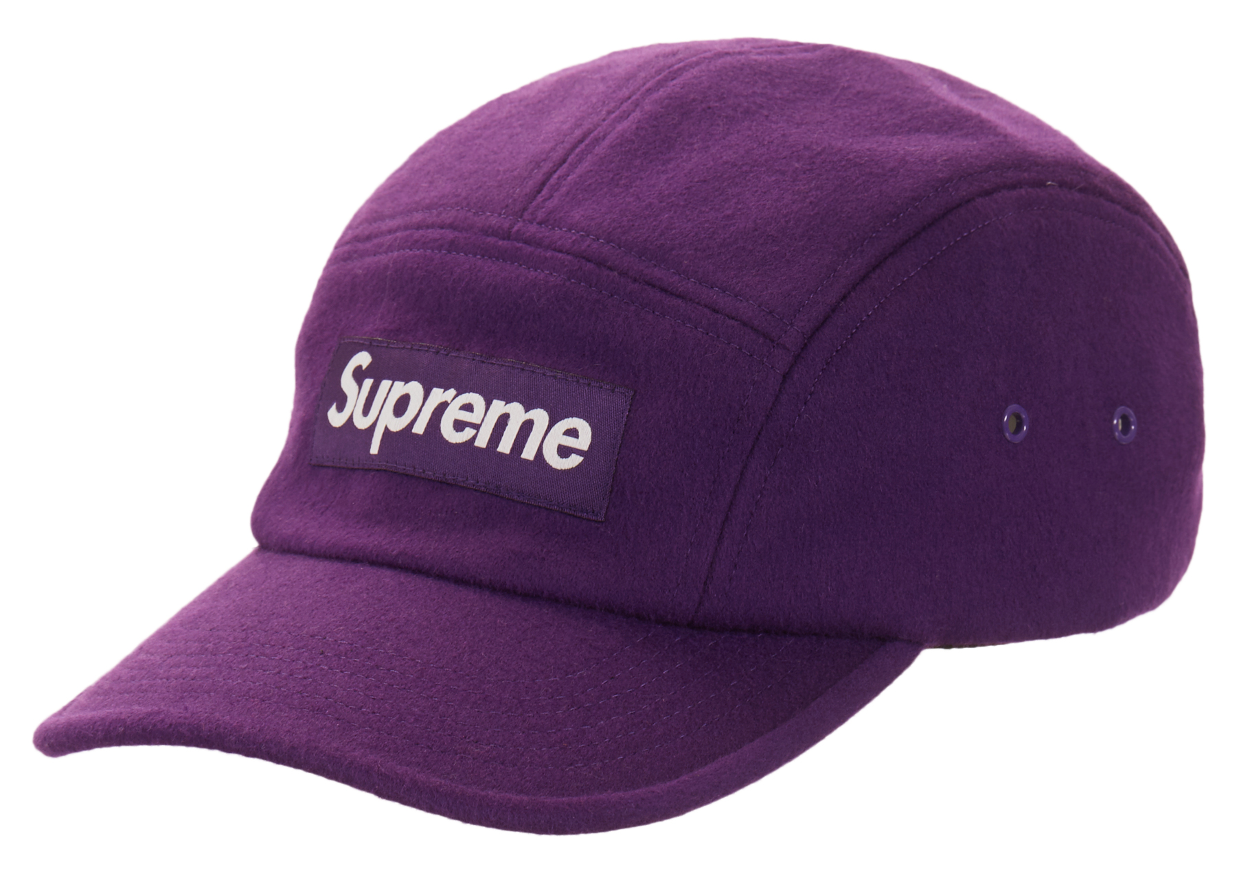 Supreme Wool Camp Cap (FW21) Purple