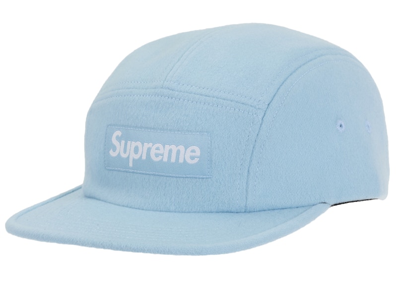 Supreme Wool Camp Cap (FW25) Light Blue - FW25 - US
