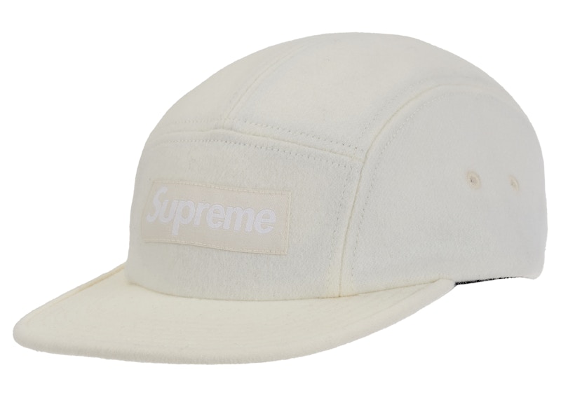 Supreme Wool Camp Cap (FW25) White - FW25 - US