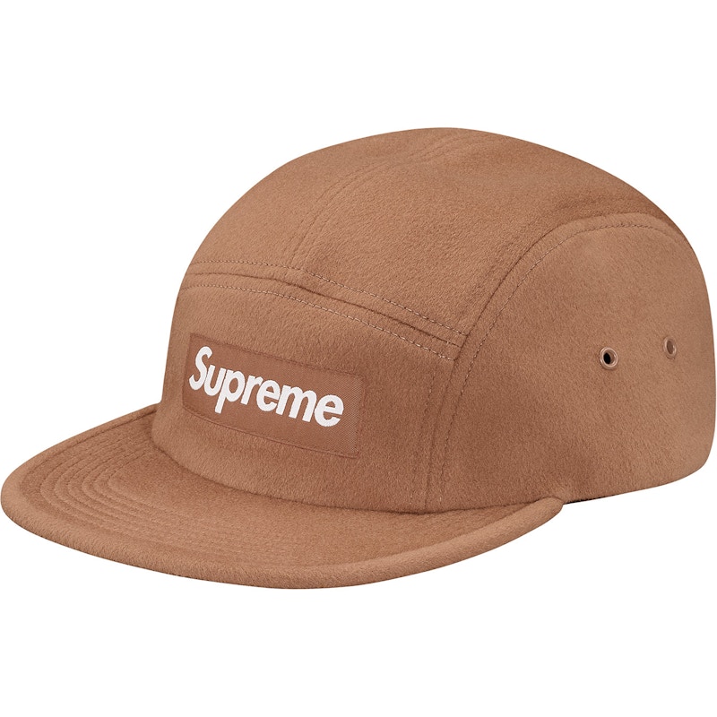 Supreme Wool Camp Cap Light Brown - FW17 - US