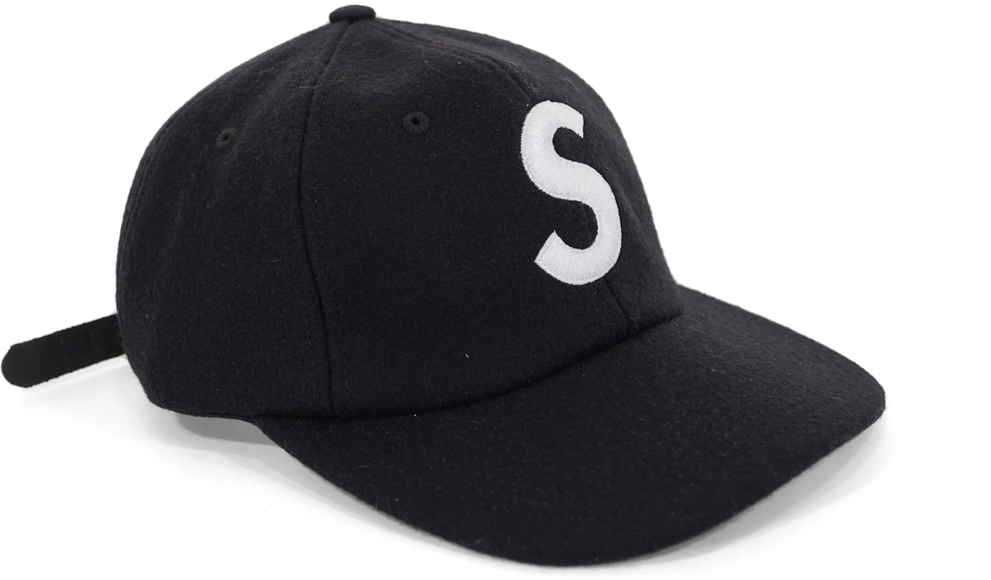 SUPREME BIG STITCH 6-PANEL BLACK HAT, FW20 WEEK 3 OS (100% AUTHENTIC) BRAND  NEW.