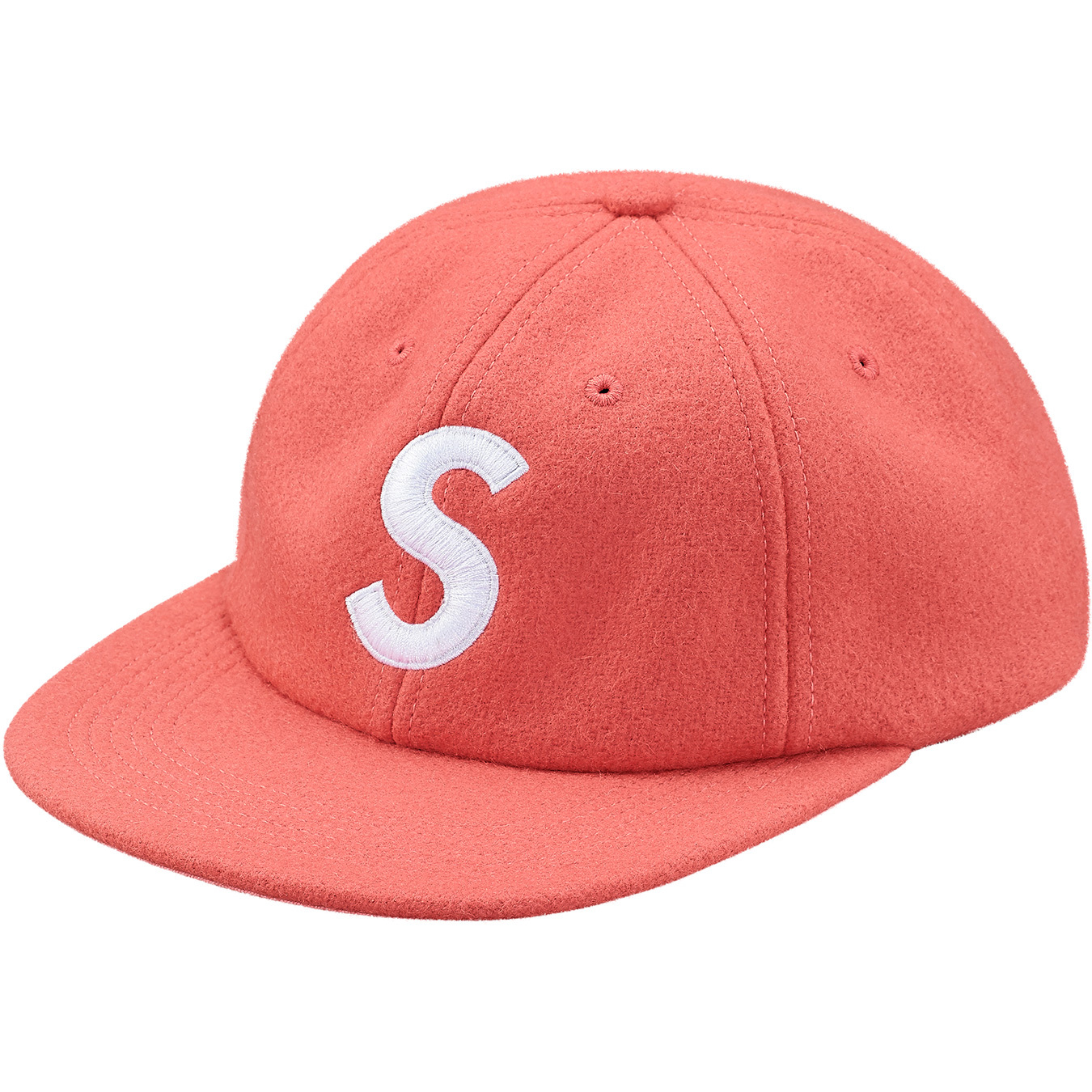 Supreme Wool S Logo 6-Panel Pink - キャップ