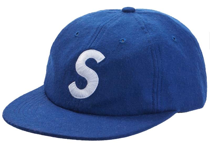 supreme s hat blue