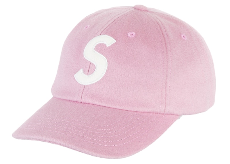 帽子Supreme Wool S Logo 6-Panel Pink - キャップ