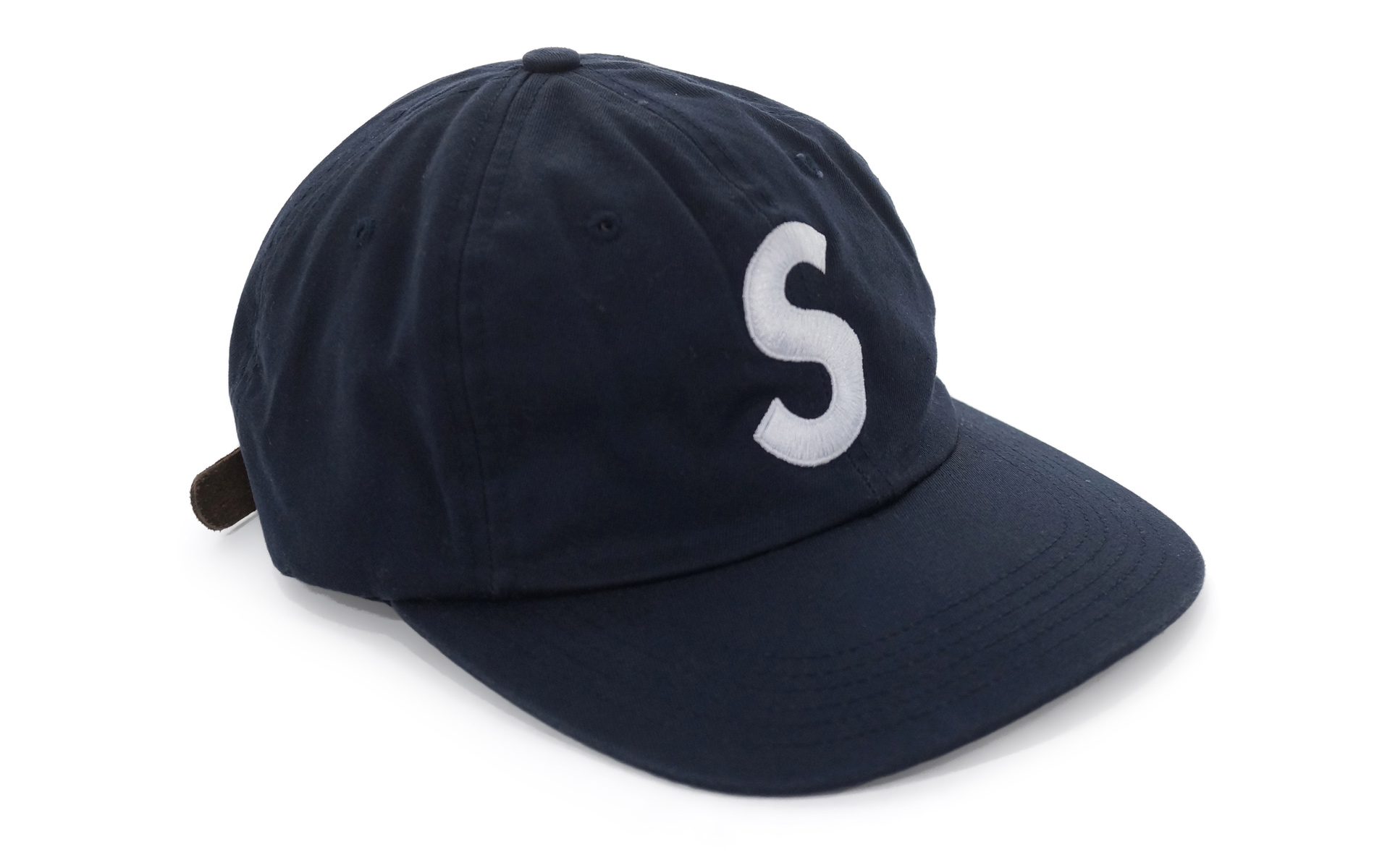 Supreme Wool S Logo 6-Panel Navy - FW17 - TW