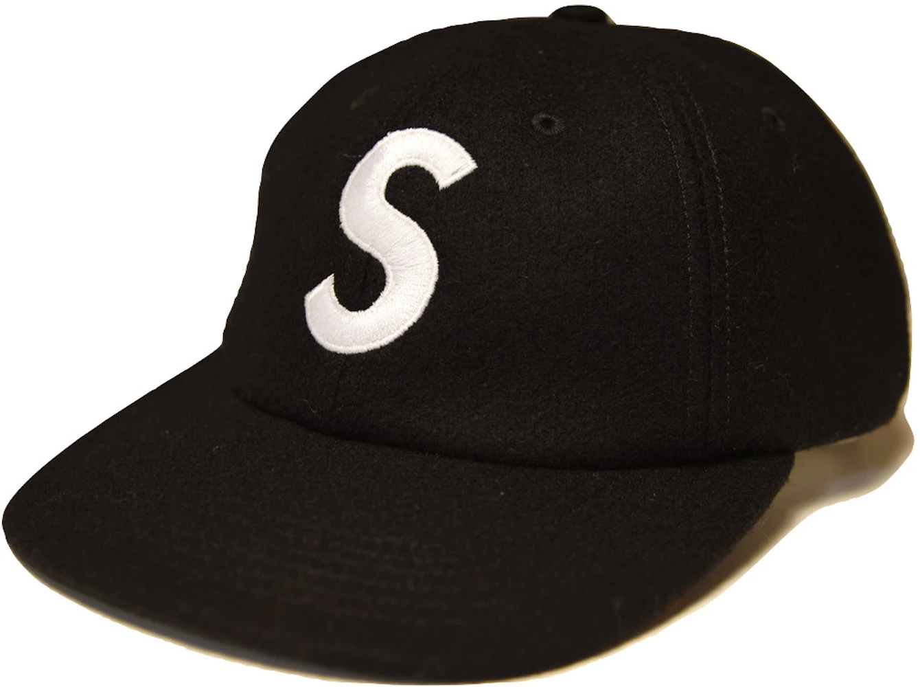 Supreme Wool S Logo Hat (FW15) Black - FW15 - US