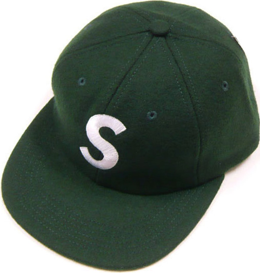 Supreme Wool S Logo Hat (FW15) Dark Green