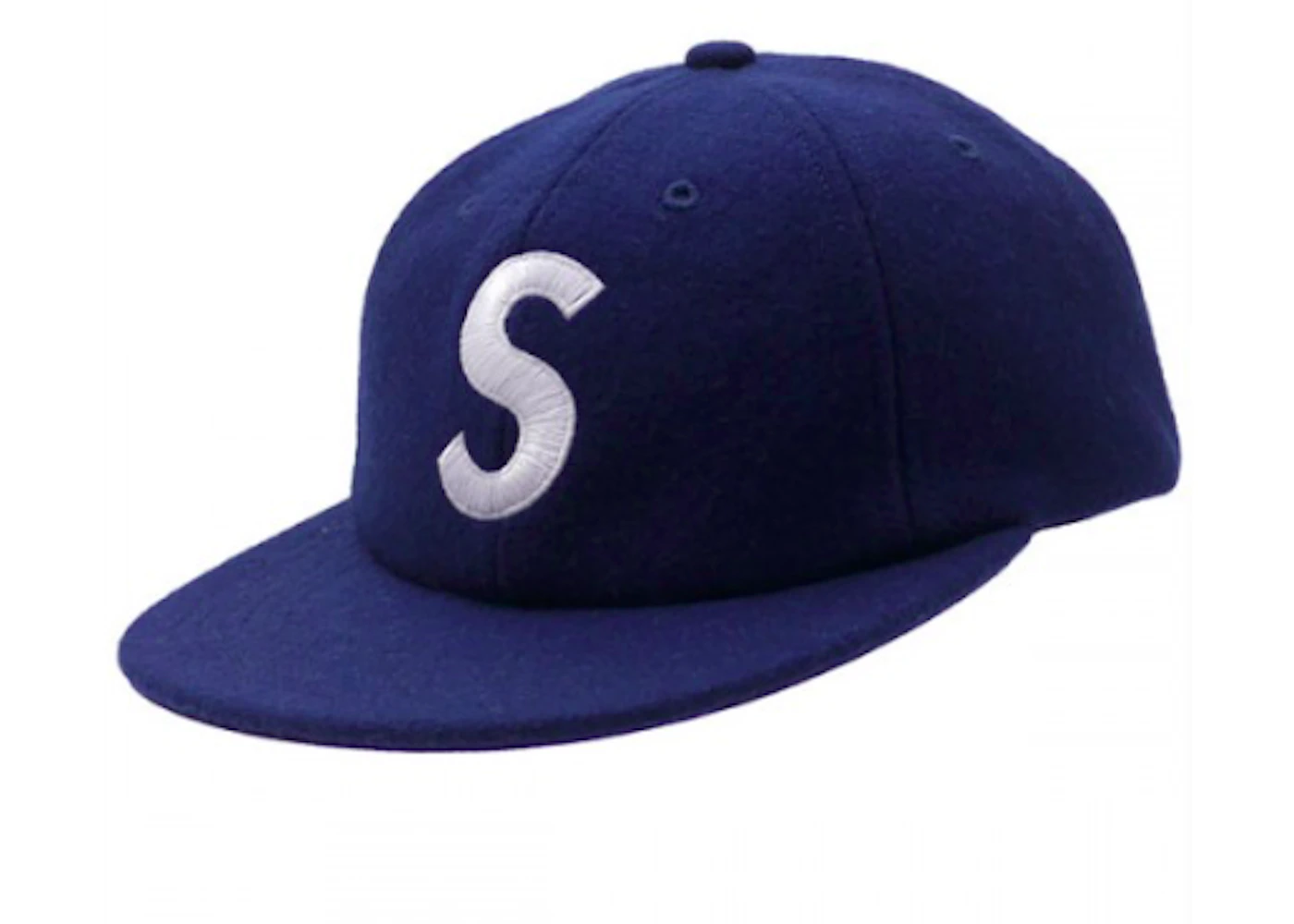 Supreme Wool S Logo Hat (FW15) Navy - FW15 - US Supreme Wool S Logo Hat (FW15) Navy - FW15 - US