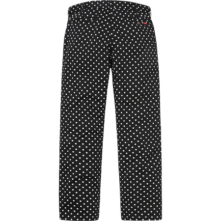 Supreme Work Pant (FW18) Black/White Polka Dot メンズ - FW18 - JP