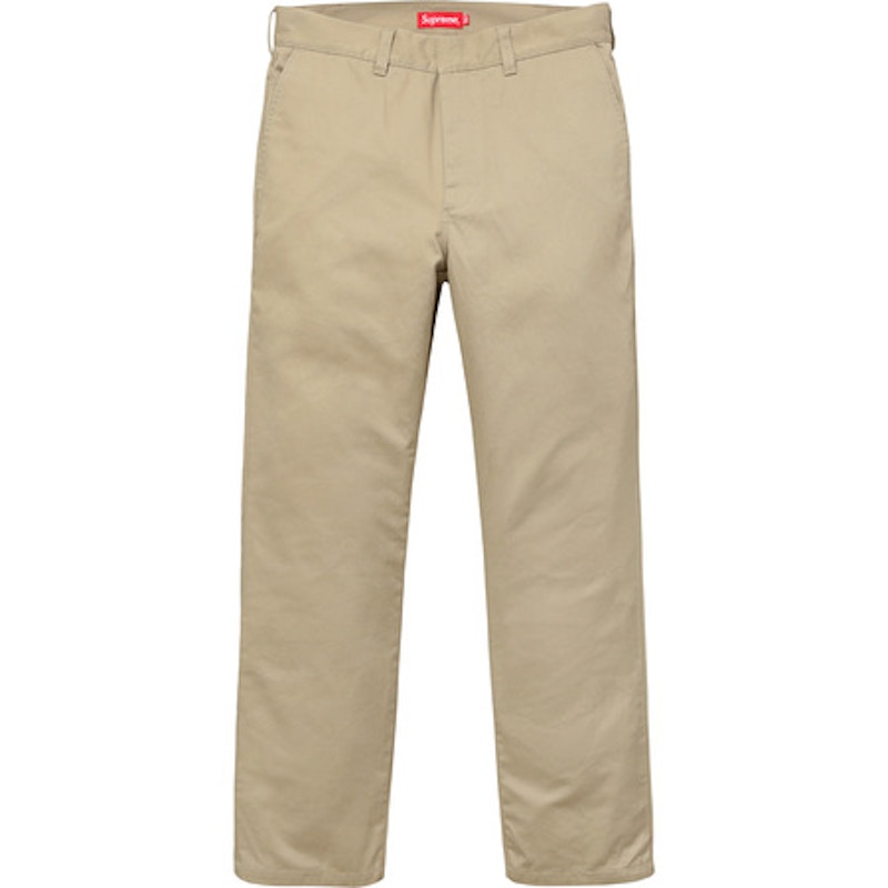 supreme khaki pants