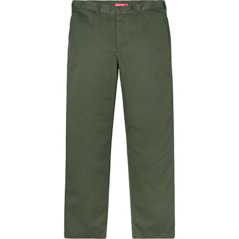 Supreme Work Pant (FW18) Olive Men