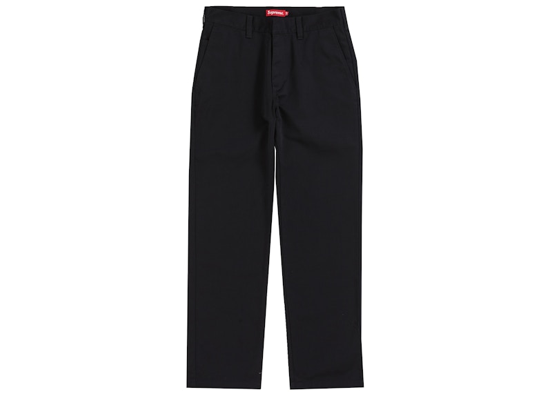 Supreme Work Pant (FW19) Black Monogram Men's - FW19 - US