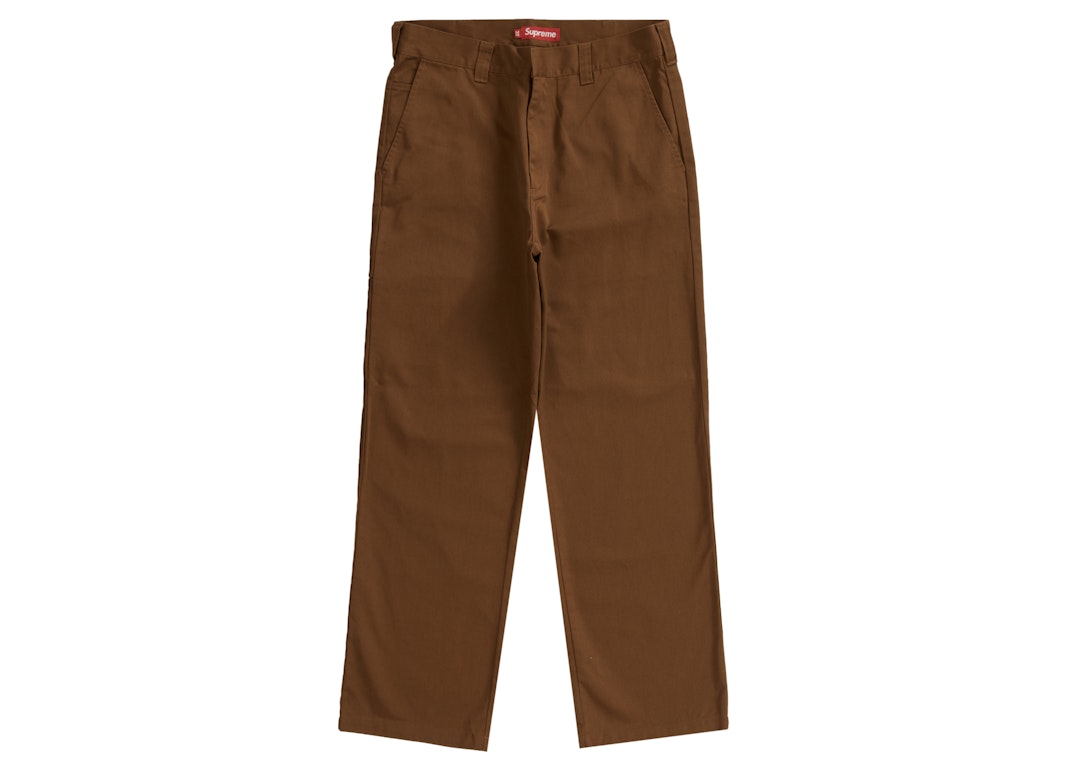 Pre-owned Supreme Work Pant (fw23) Light Brown