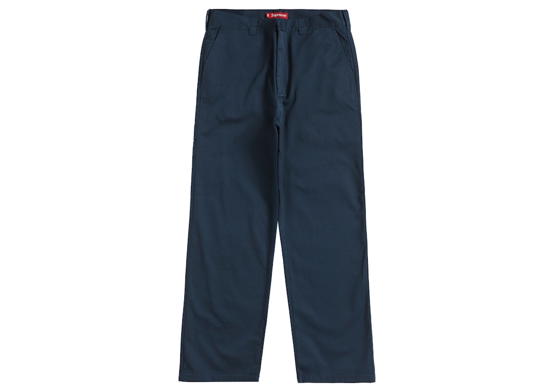 Pre-owned Supreme Work Pant (fw23) Light Navy