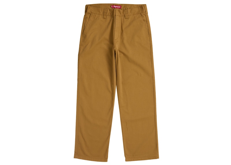 Supreme Work Pant (FW24) Brown Men's - FW24 - US