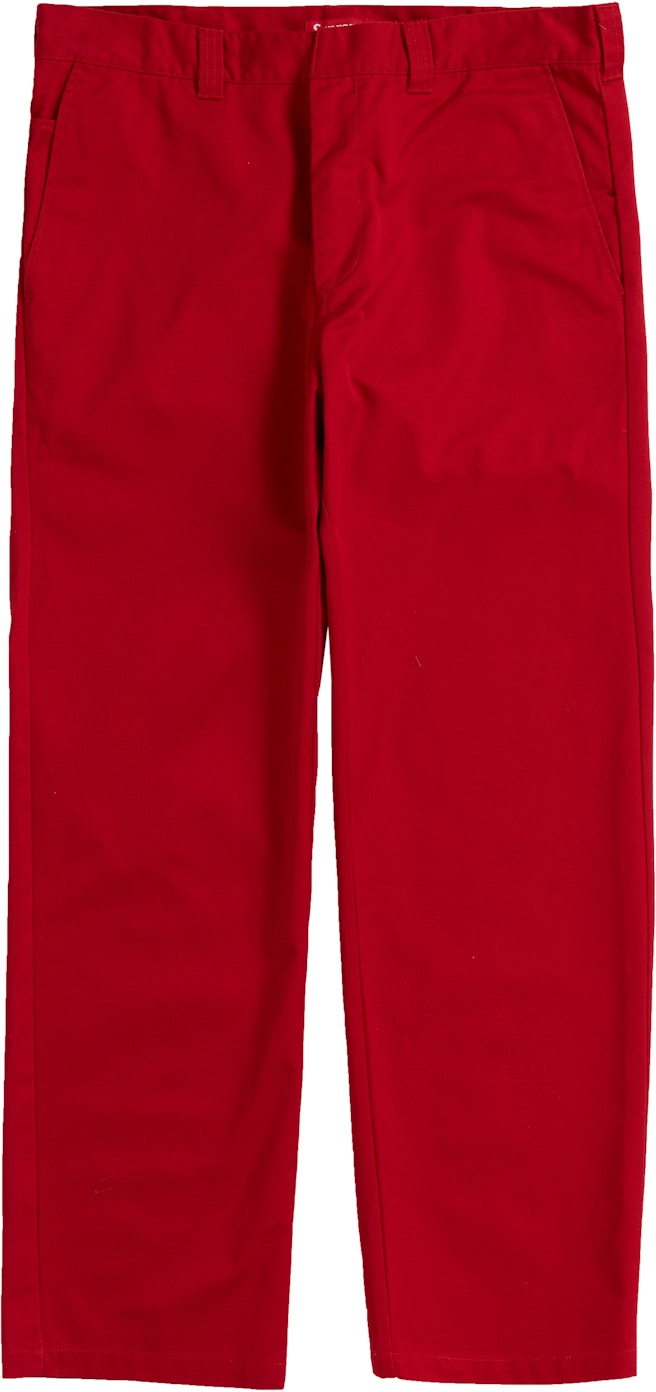 Supreme Work Pant Red - SS20