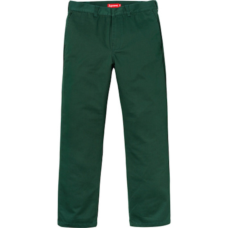 Green supreme pants online