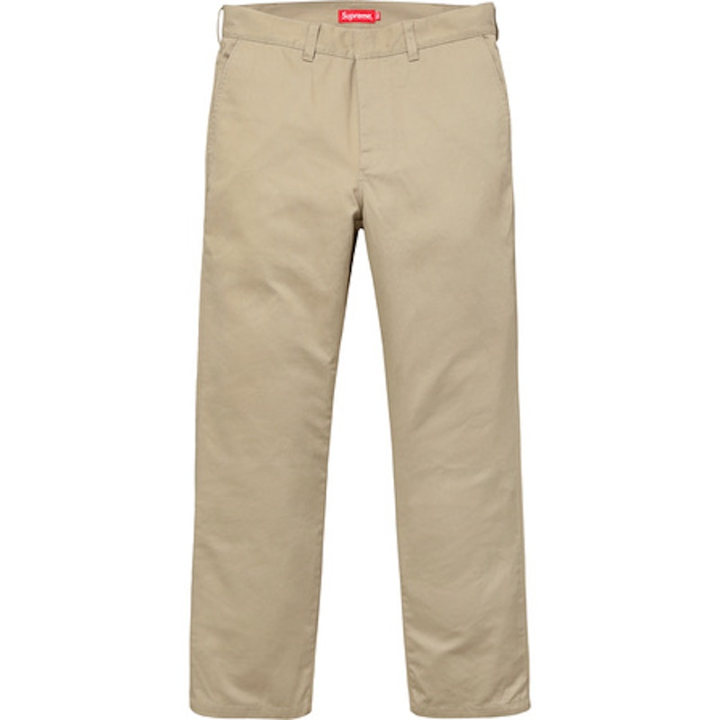 Supreme Work Pant (SS18) Khaki - SS18 - US