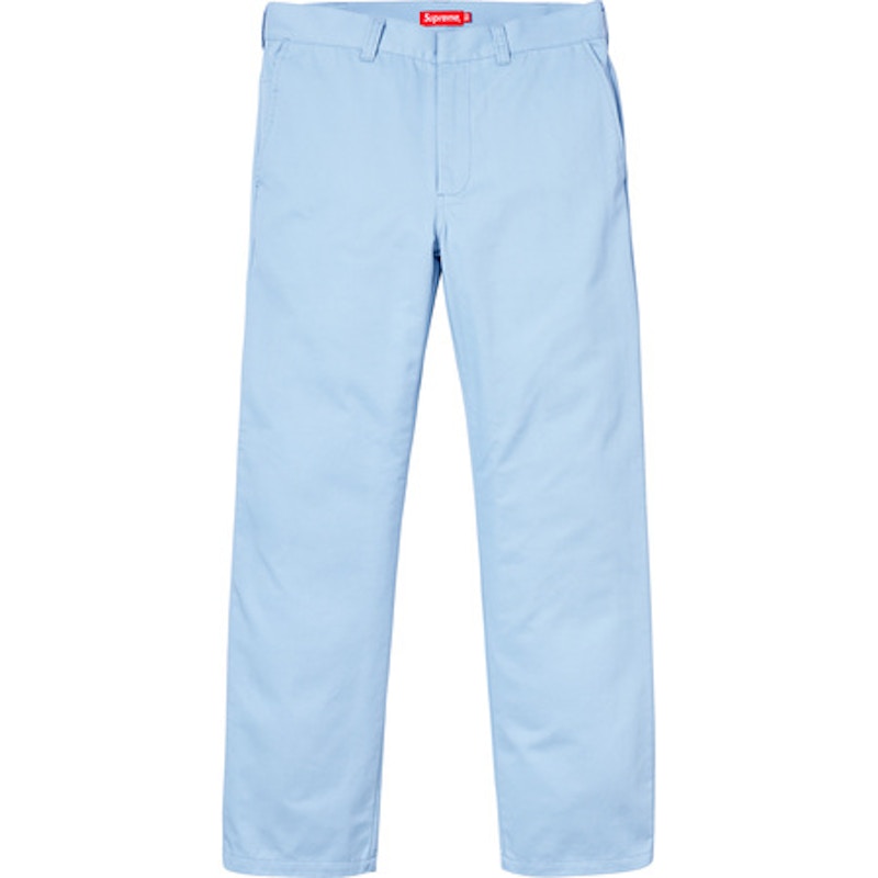 Supreme Work Pant (SS18) Light Blue Men's - SS18 - US