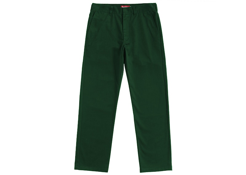 Supreme Work Pant (SS19) Dark Green Men's - SS19 - US