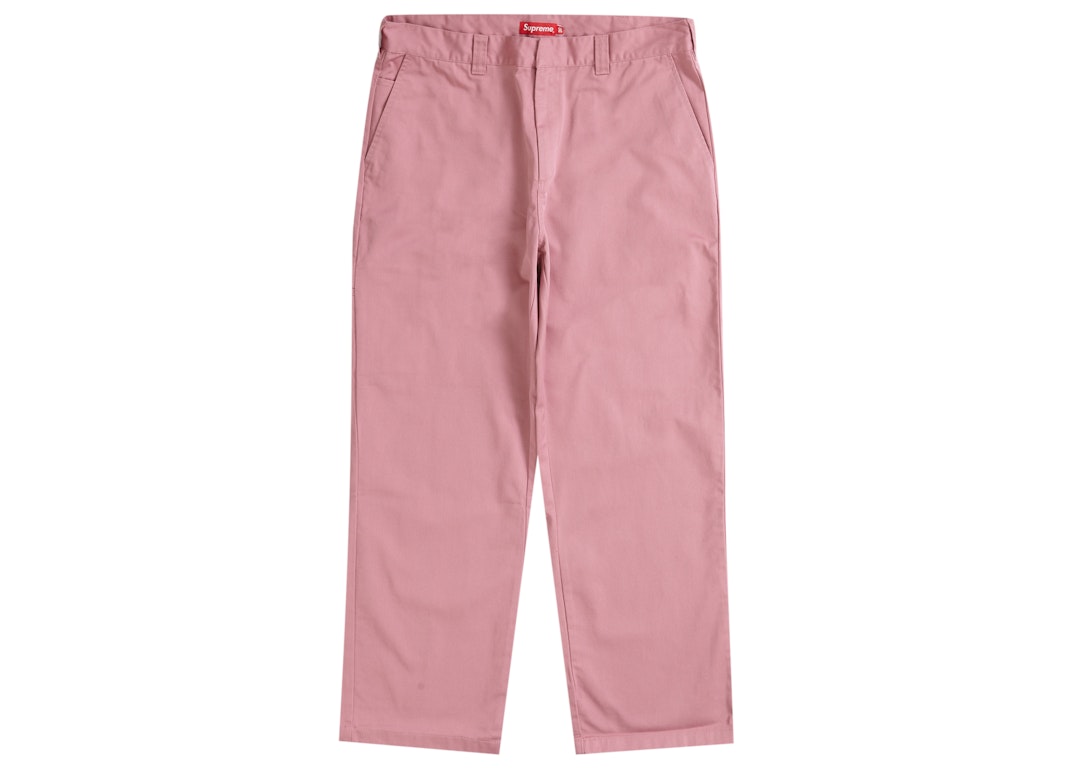 Pre-owned Supreme Work Pant (ss23) Dusty Pink